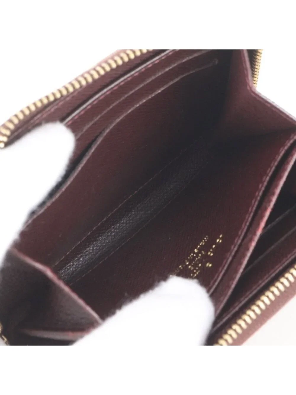 Louis Vuitton Monogram Idylle Zippy Coin Purse Leather Compact Wallet